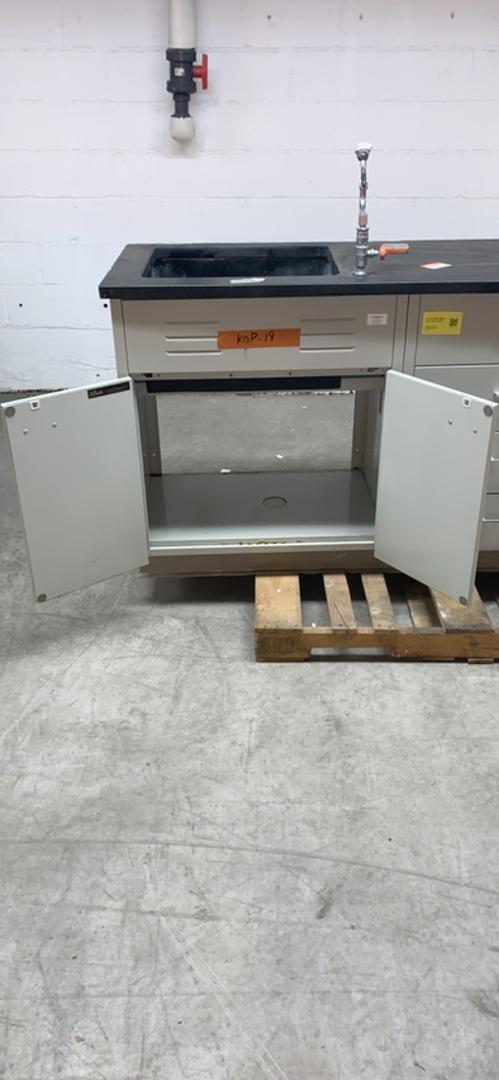 55" St Charles Black Epoxy Sink Bundle(S6LLST7134)