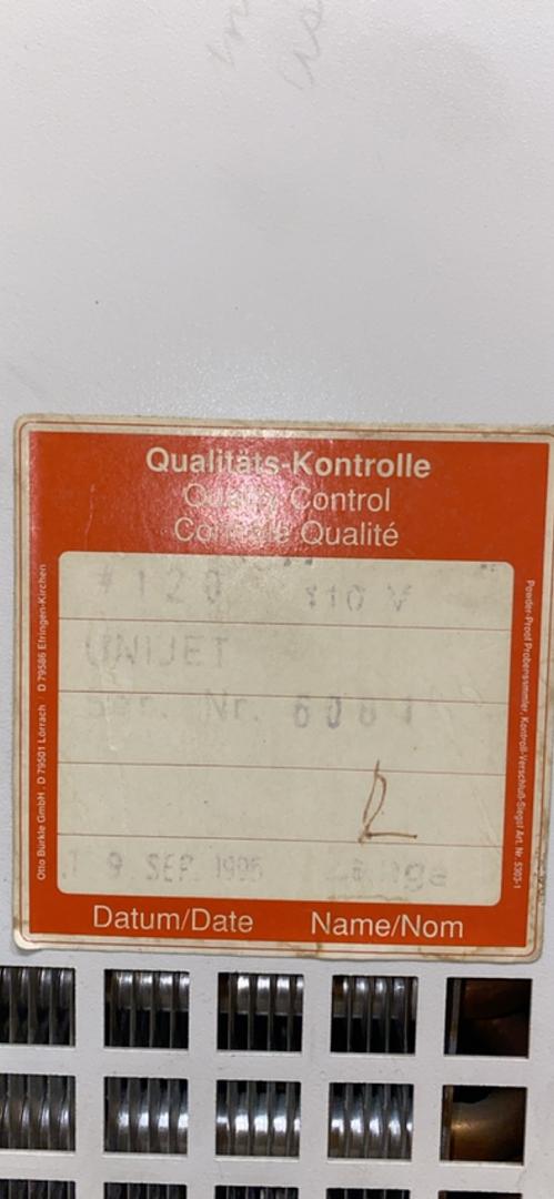 UNIJETT REFRiGERATED ASPIRATOR(S6LLST6747)