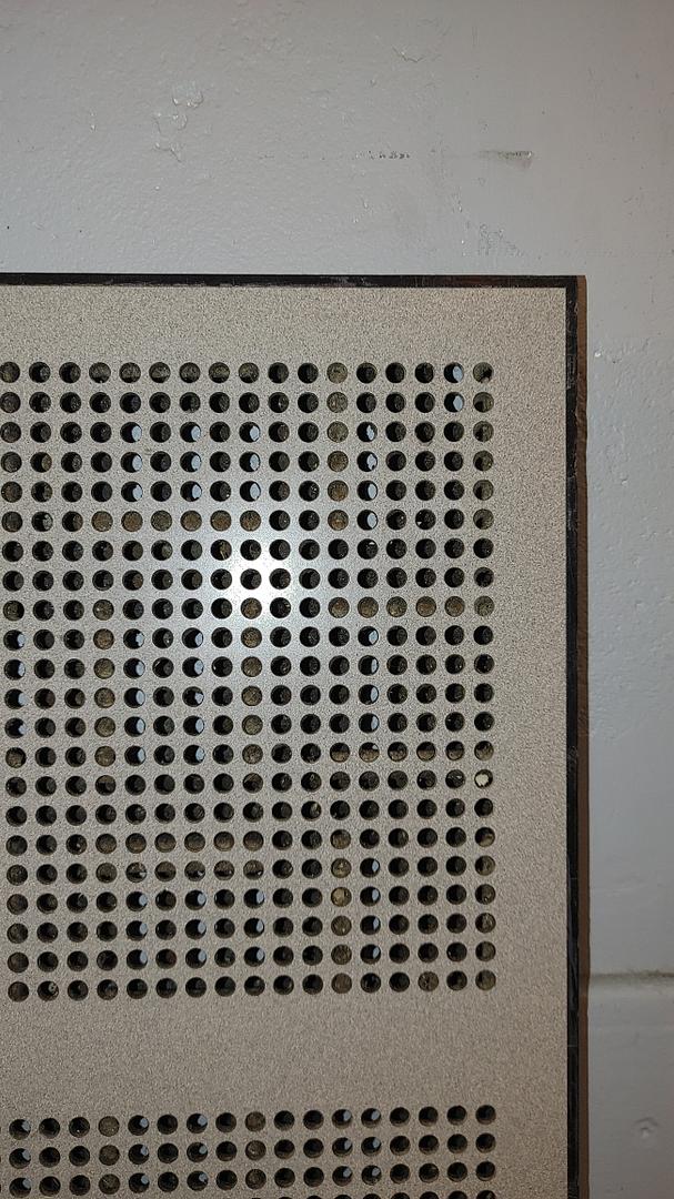 Grey Speck Floor Tiles With Holes(S6LLST12793)