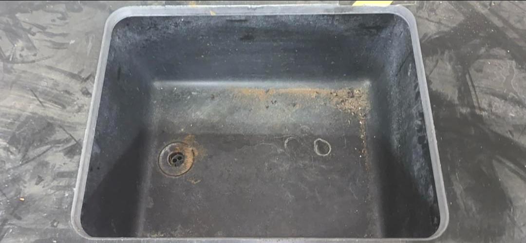60" Hamilton Black Epoxy Sink Bundle(S6LLST7078)