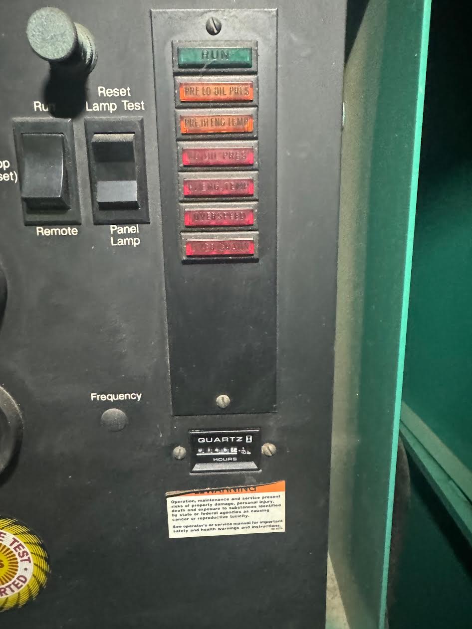 100KW Cummins 6BT 5.9 Onan 100DGDBL Diesel Generator Multi Phase 1467hrs LOAD TESTED