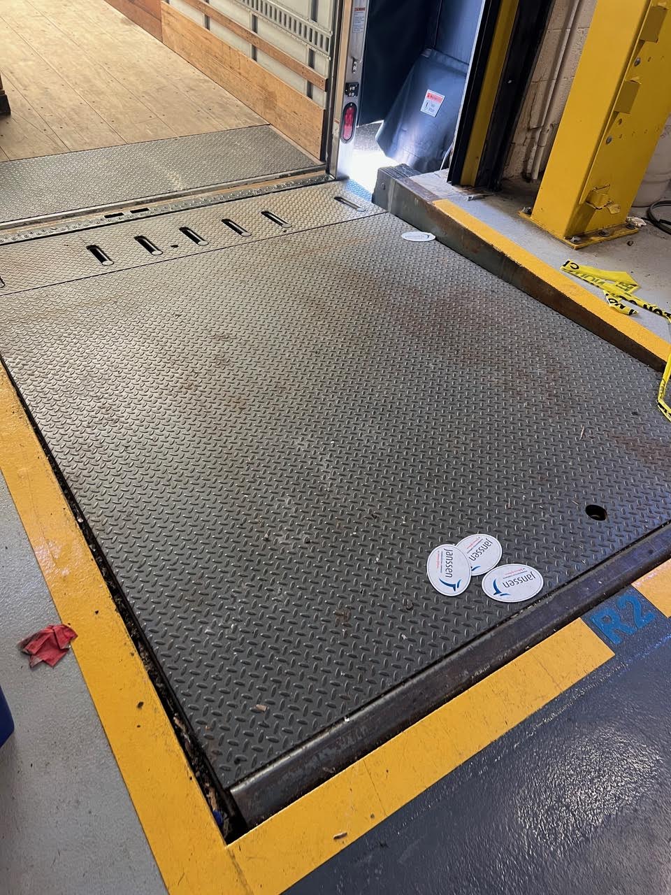 Loading Docks with Doors Levelers Posts & Safety Bars