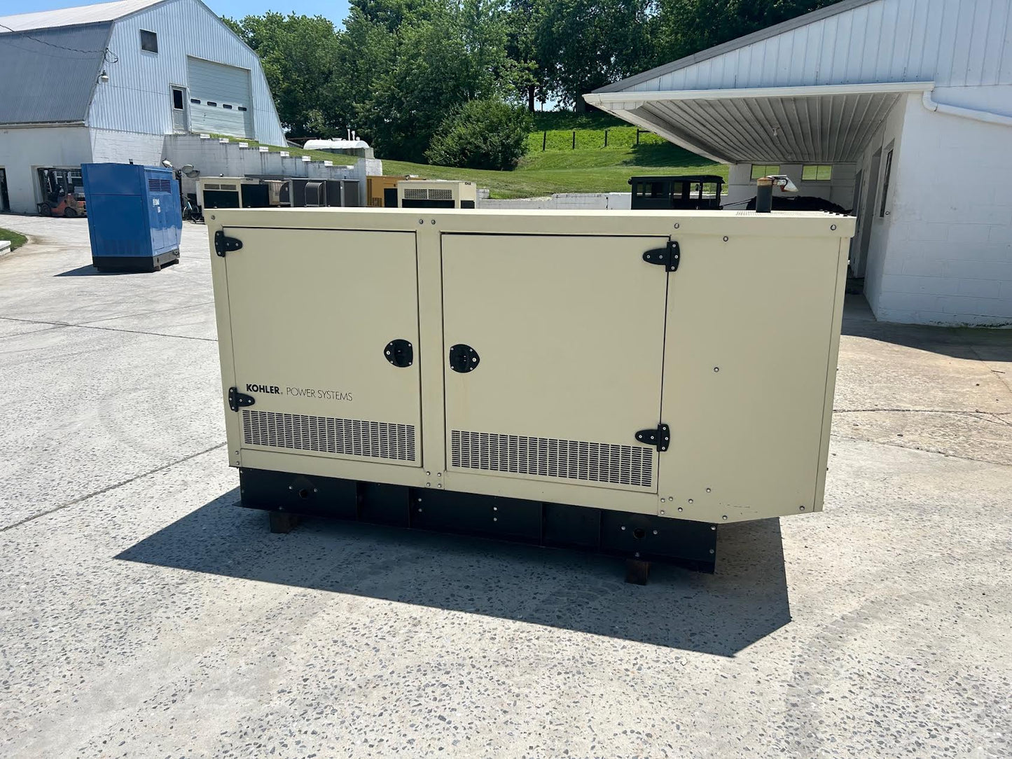 40KW Kohler Nat Gas LP Generator 1PH 120/240 1083hrs '12 TESTED