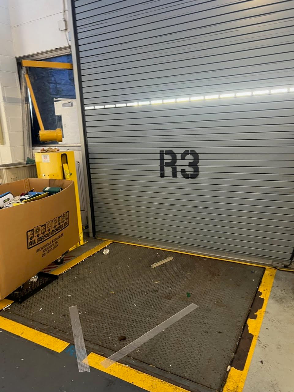 Loading Docks with Doors Levelers Posts & Safety Bars