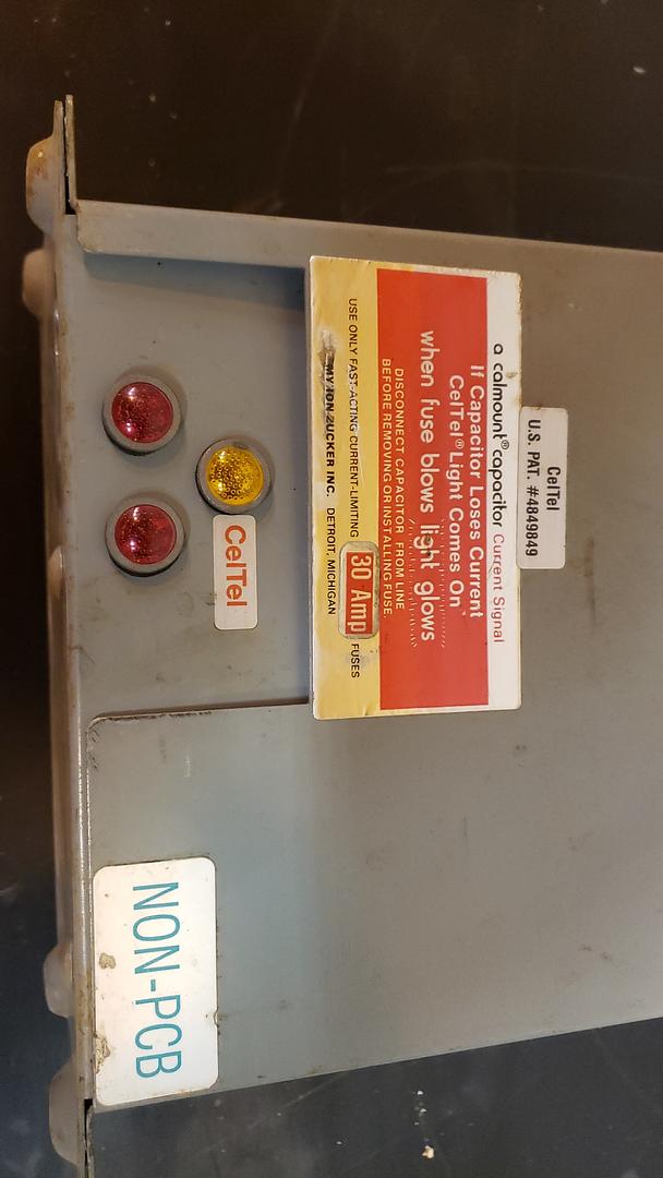 Lot of 2 Myron Zucker Calmount Capacitor Assembly KIM43009-3(S6LLST10651)
