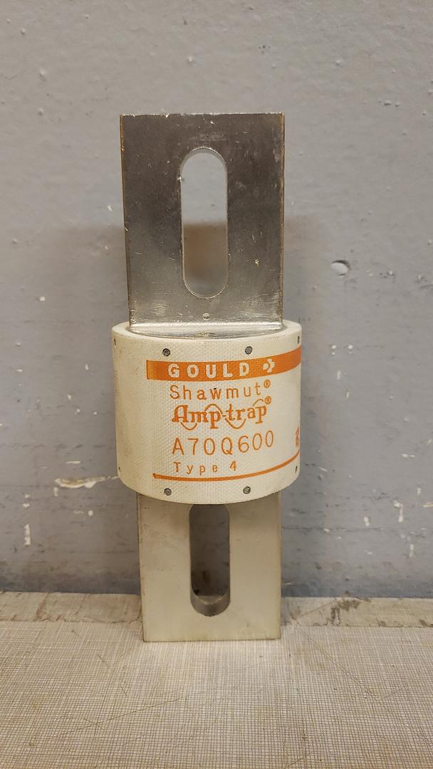Lot of 4 Gould Shawmut Amp Trap A70Q600 NEW(S6LLST11205)