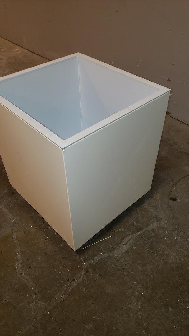 Rolling Under Counter Lab Storage Cart Bin Open Top 22"x21"(S6LLST10376)