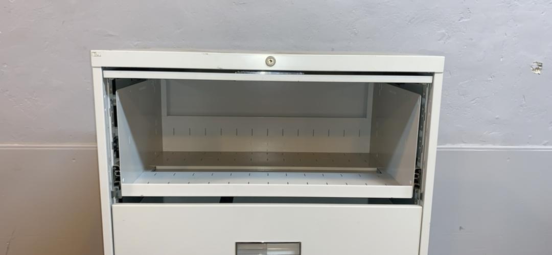 5" Tall Recessed 5 Drawer File Cabinet S6LLST8679(S6LLST8679)