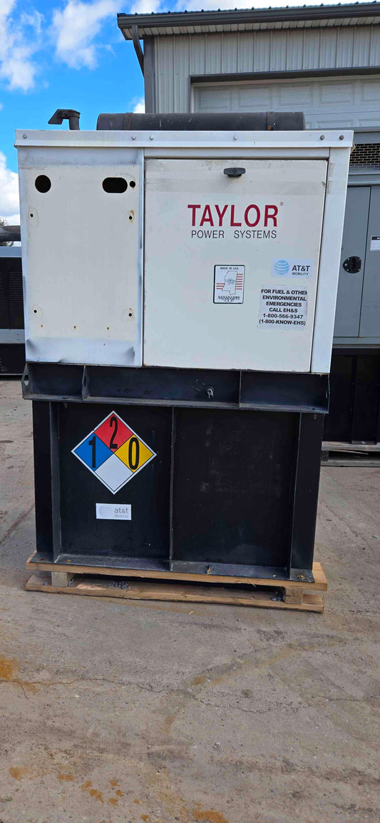 20KW Taylor Power Generator 4LE1 Isuzu Diesel 516 Hrs. TESTED '00