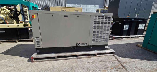 30KW Kohler 2.2L Generator LP Nat Gas 120Hrs. TESTED '19