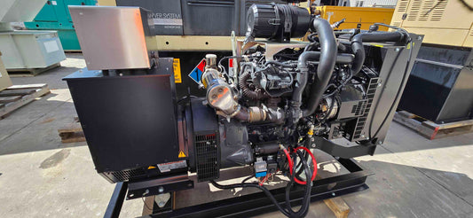 New 30KW Diesel Generator Tier IV 3.4 L FPT 240V 1Ph 1Hr. '21