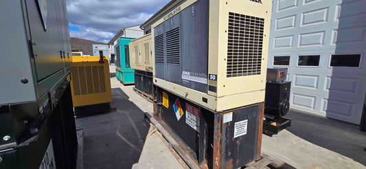 55KW Kohler 4039T John Deere Diesel Generator 1383Hrs TESTED