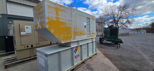 50KW Magnetek 4.236T Perkins Diesel Generator 1306Hrs TESTED '98