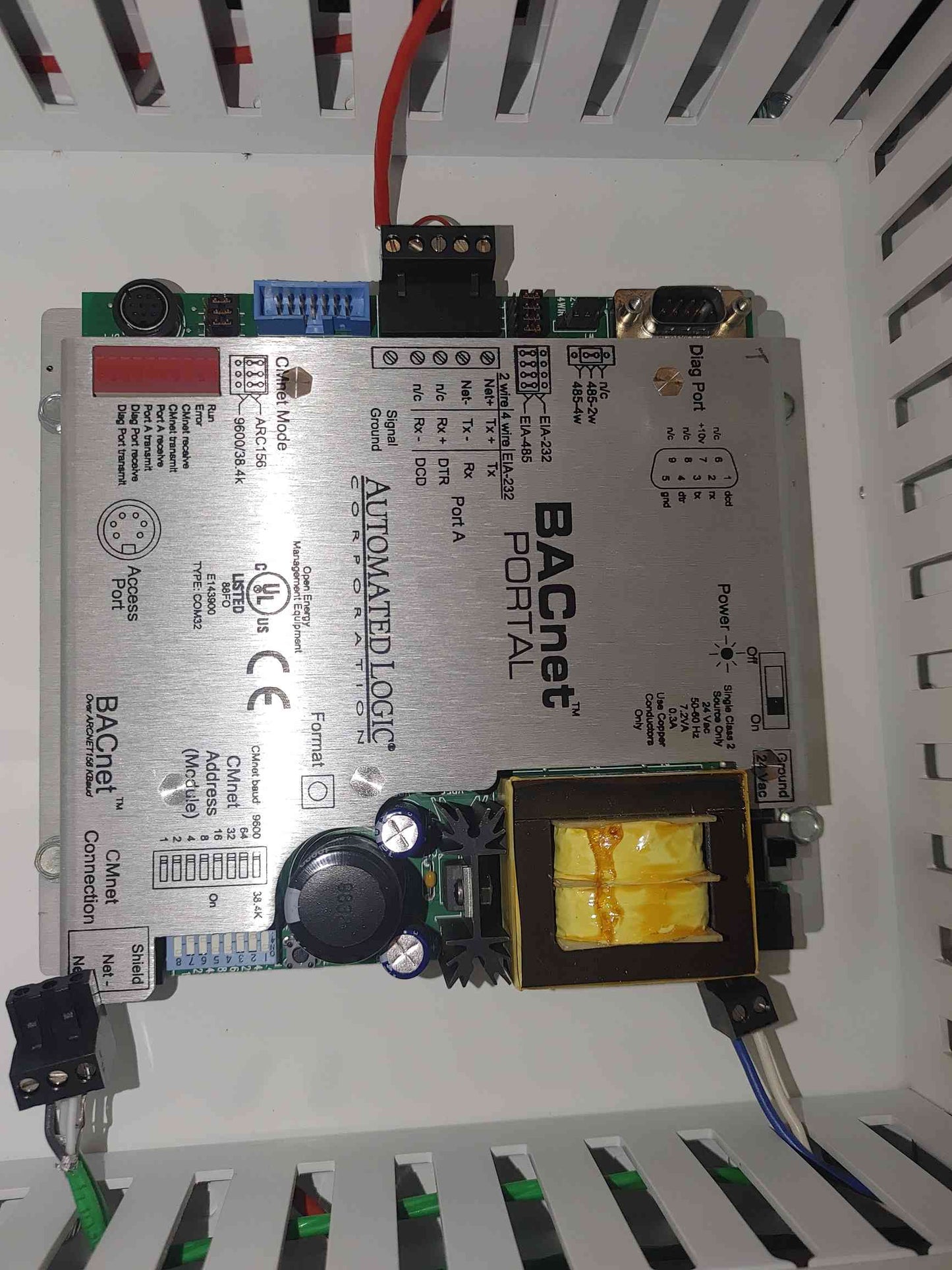 Automated Logic BACnet Portal Control Module Field Gateway Type COM32 88F0
