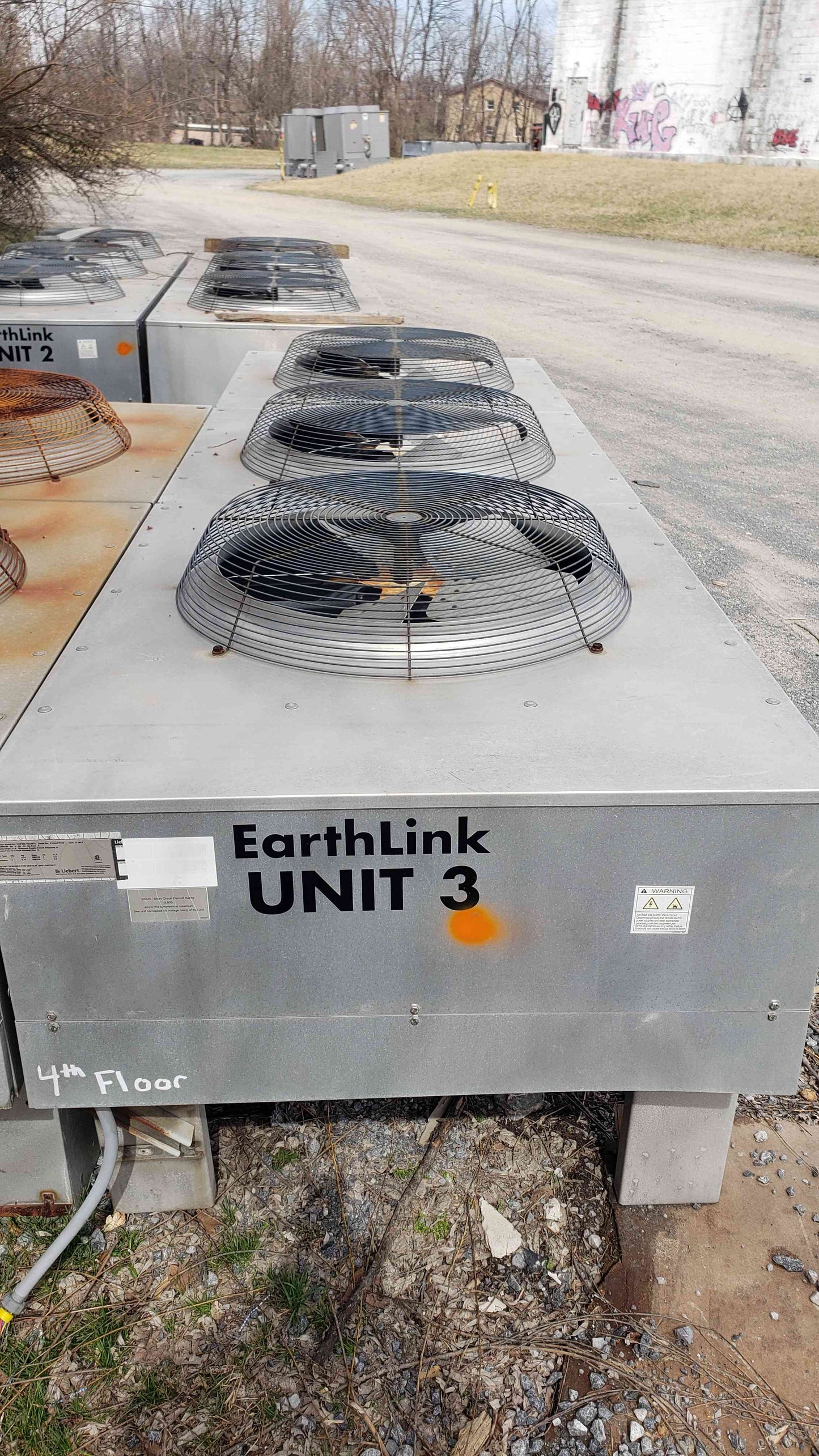 Liebert 3 Fan 208/230V 3PH Condenser CDF308-YS23911 2013 (SKY: 108163)