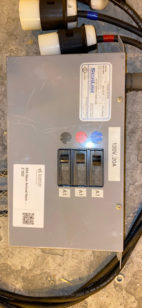 Starline Busway Tap Box 20A 125v (3)L520C4GE20A(S6LLST3017)