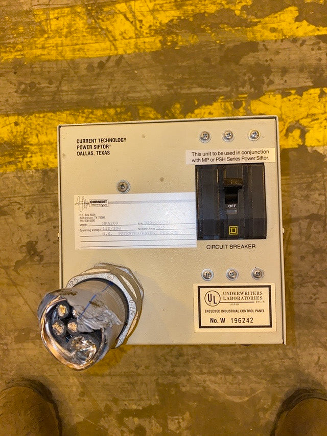Current Technology Power Siftor Model MPA208(S6LLST1629)