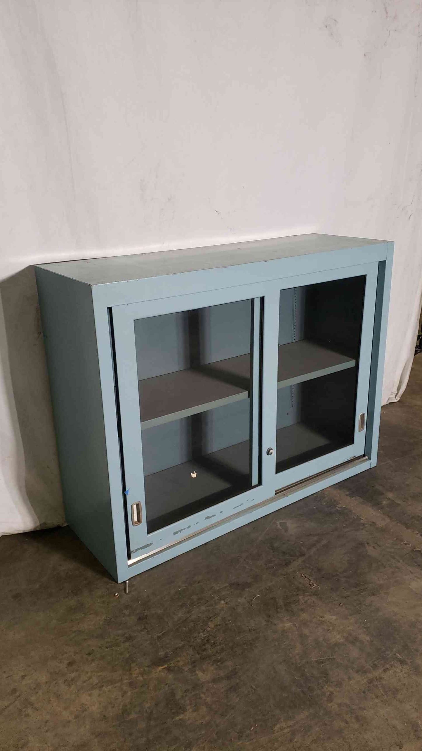 47" Recessed Blue Overhead Cabinet(100010)
