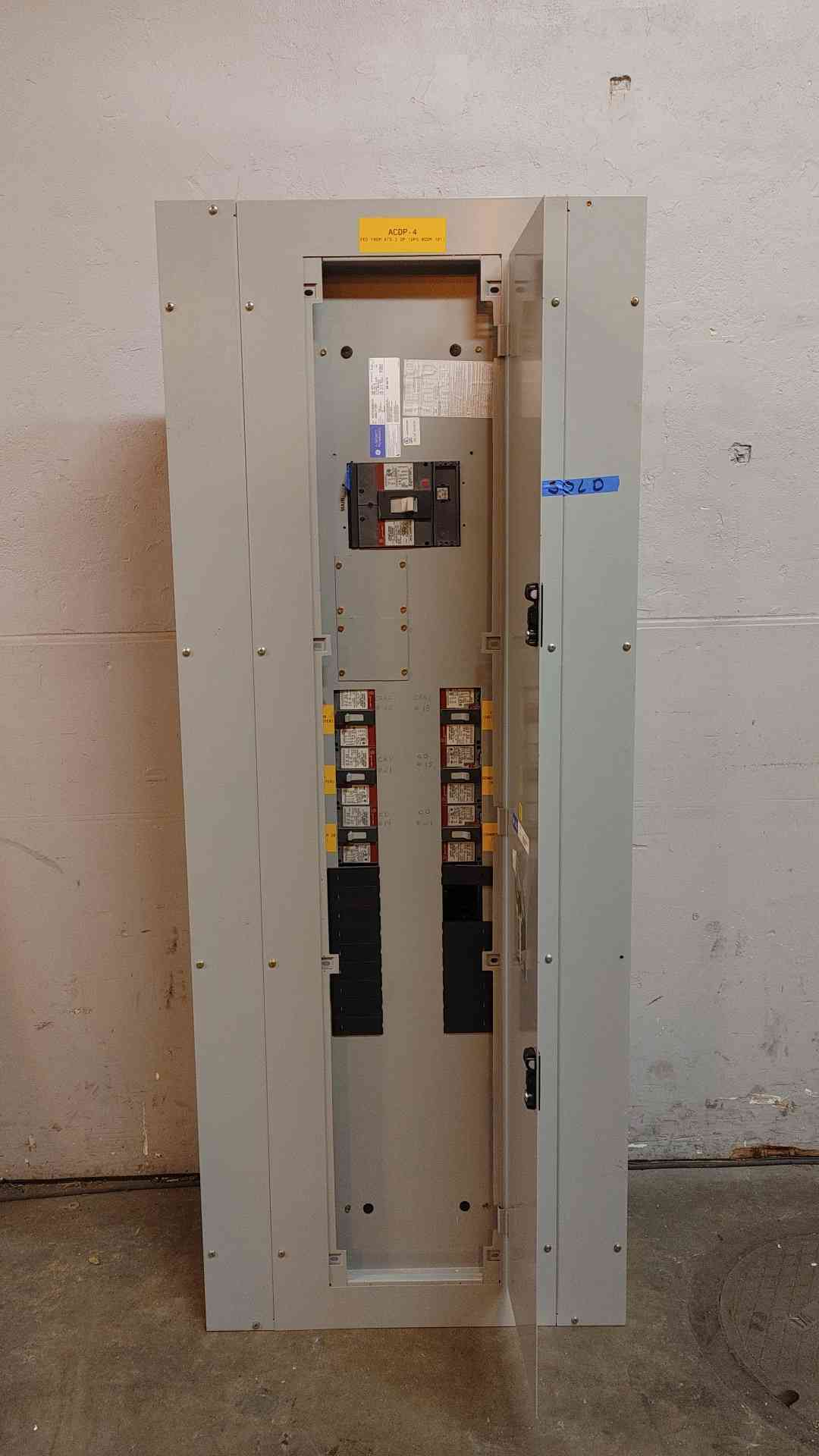 600A GE ASeries II Panelboard 480V 3Ph Main & Distribution(101501)