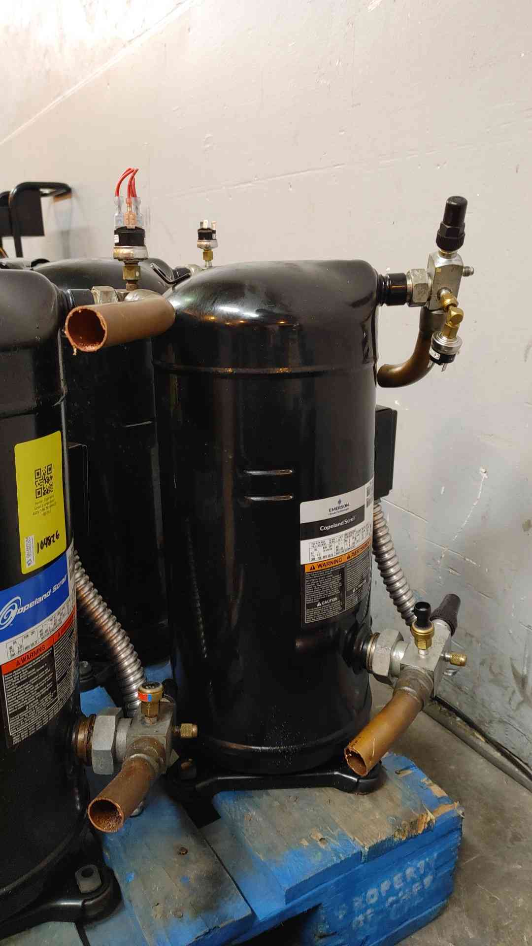 Copeland Scroll Compressor 460V 3PH ZR144KCE-TFD-965(104828)