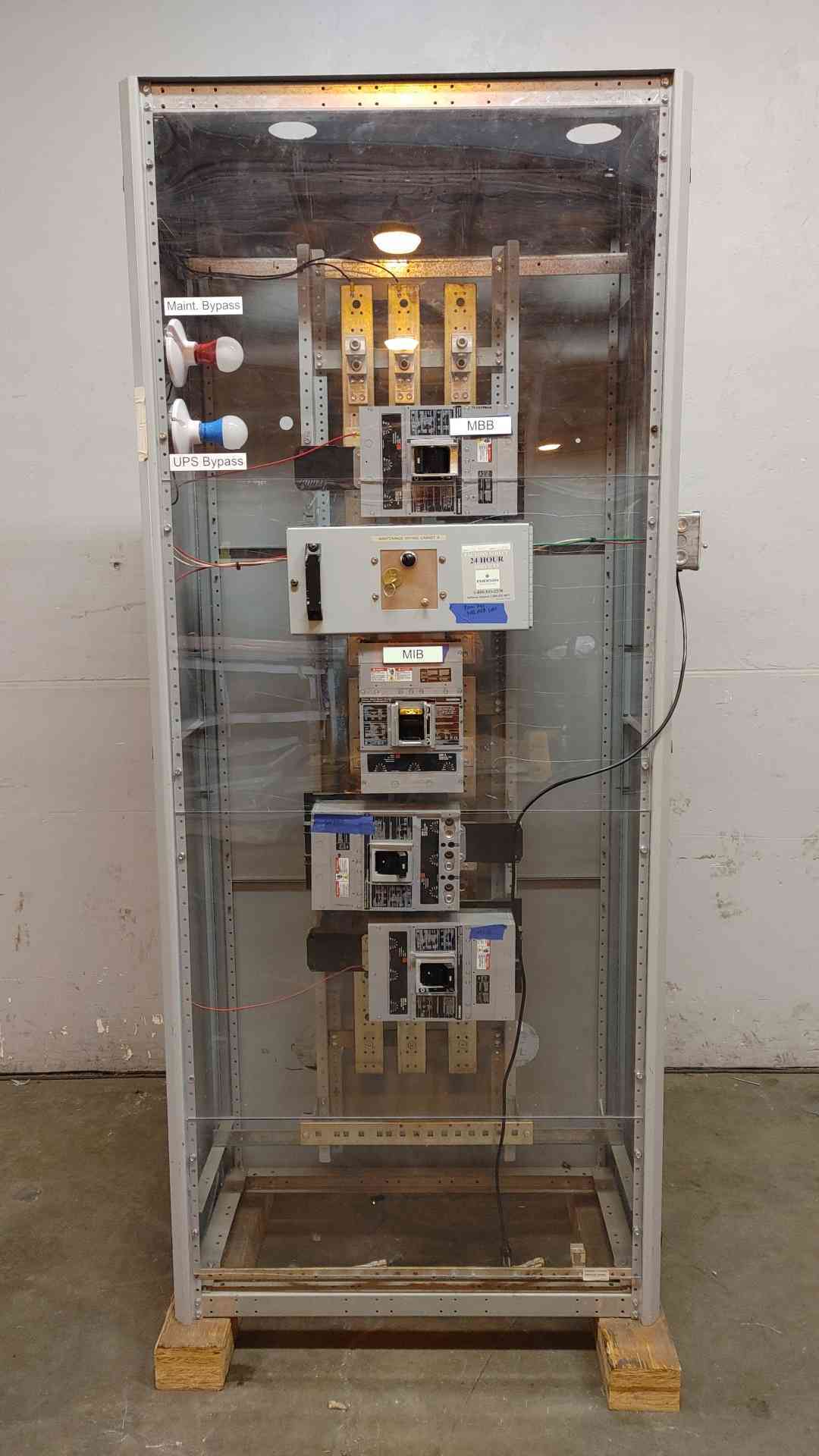 Siemens Sentron 3 Breaker MBP Maintenance Bypass Cabinet 500A HLXD63B500(104825)