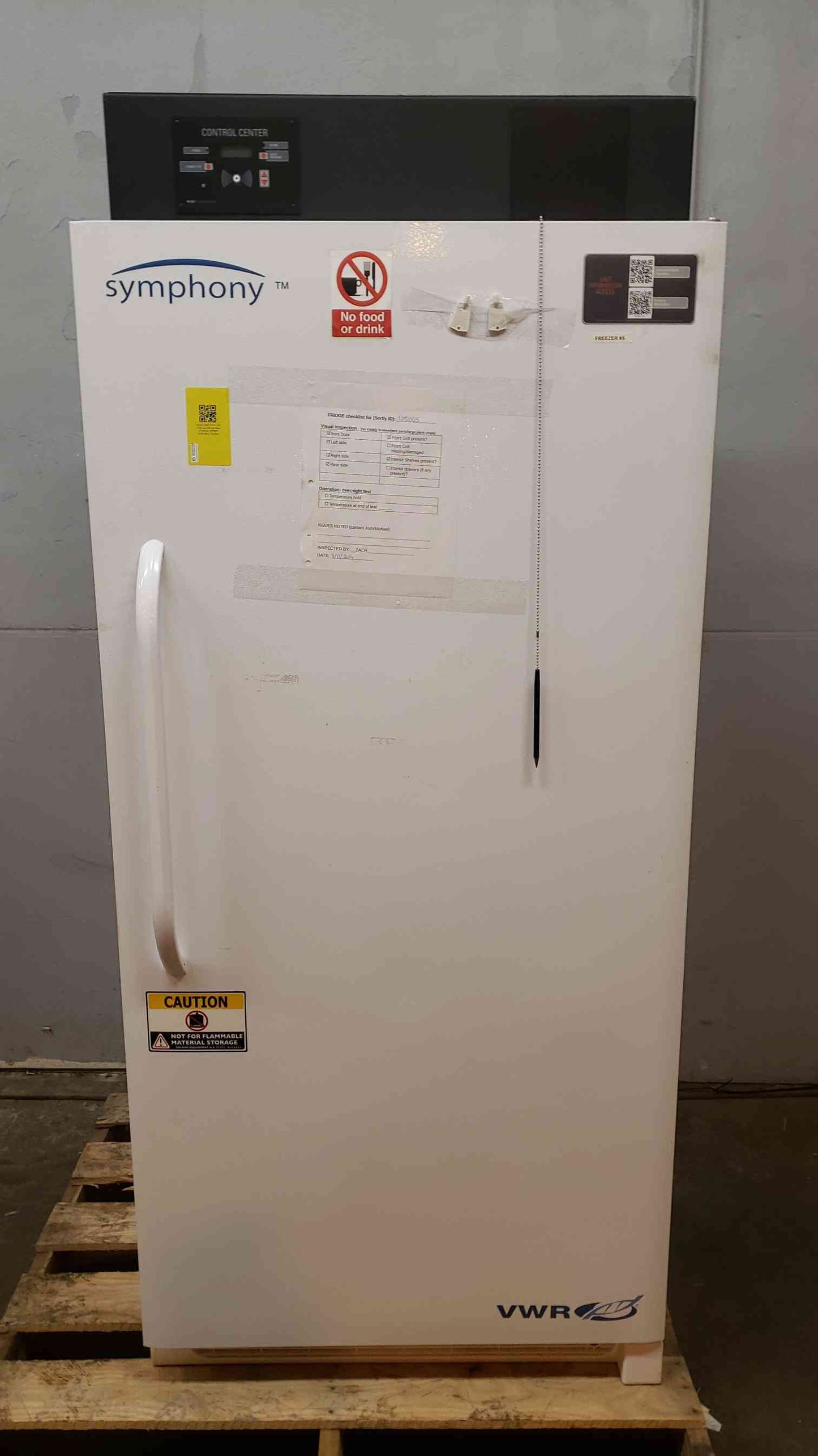 VWR 1PH 115V 5.0A -20 Lab Freezers SCPMF-2020 (105065)