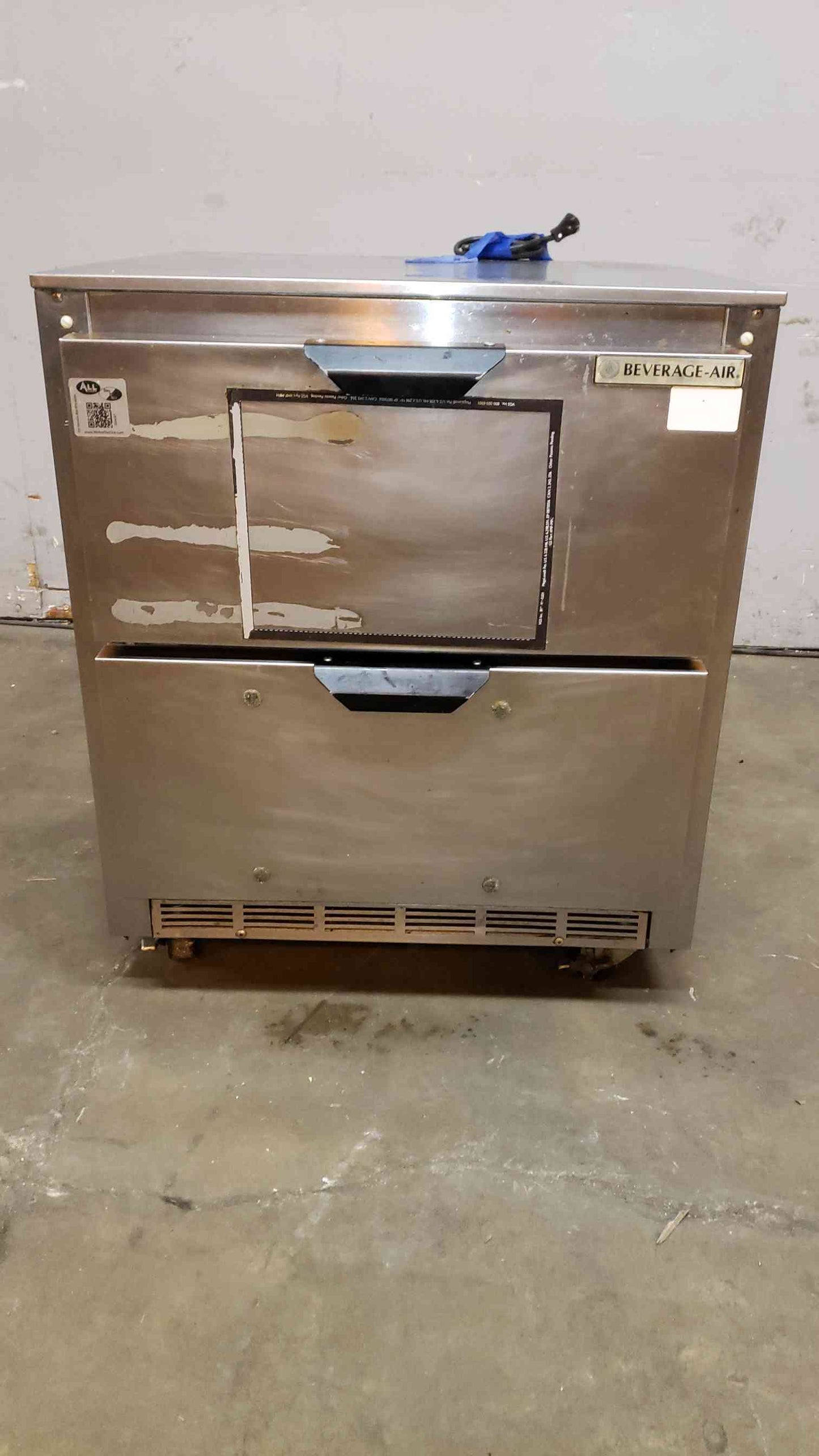 Beverage-Air Stainless Steel Rolling Cooler UCRD27A-2-23 (SKU: 106625)