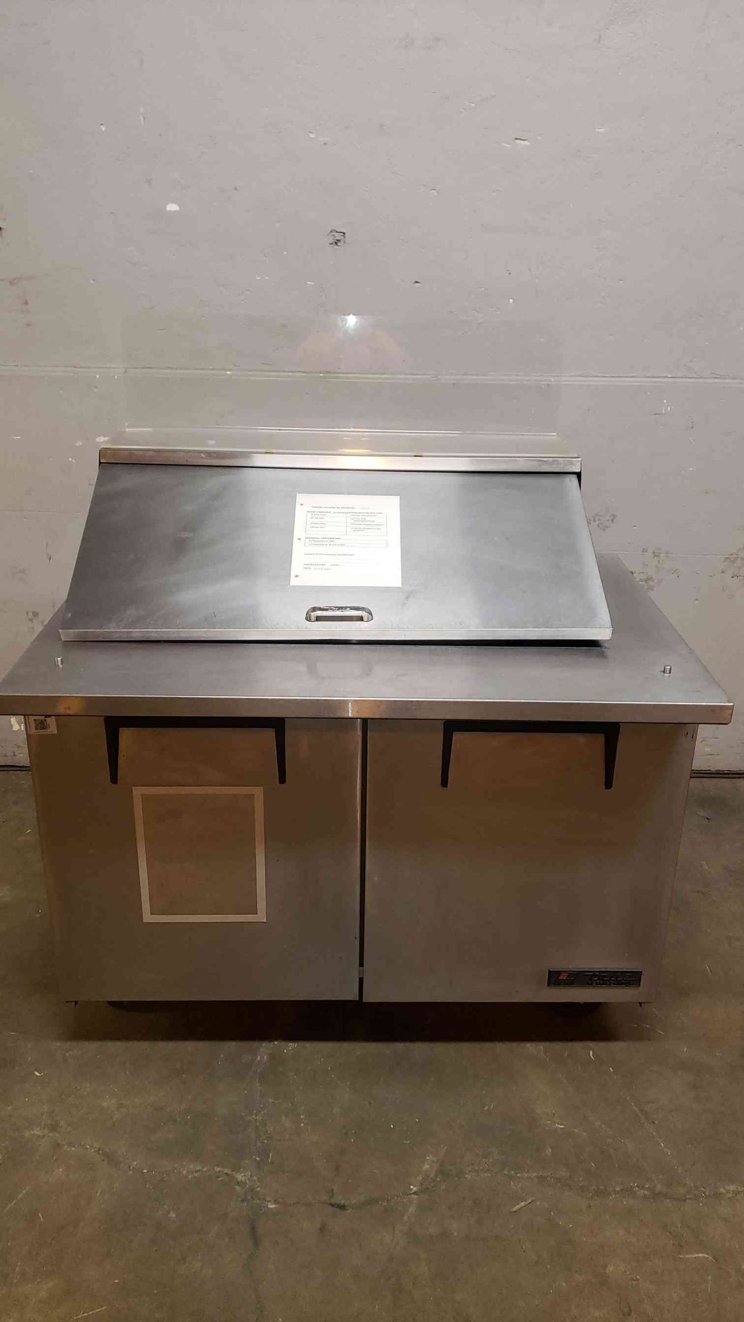 True Stainless Refrigerated Prep Table TSSU-48-18M-B TESTED (SKU: 106626)