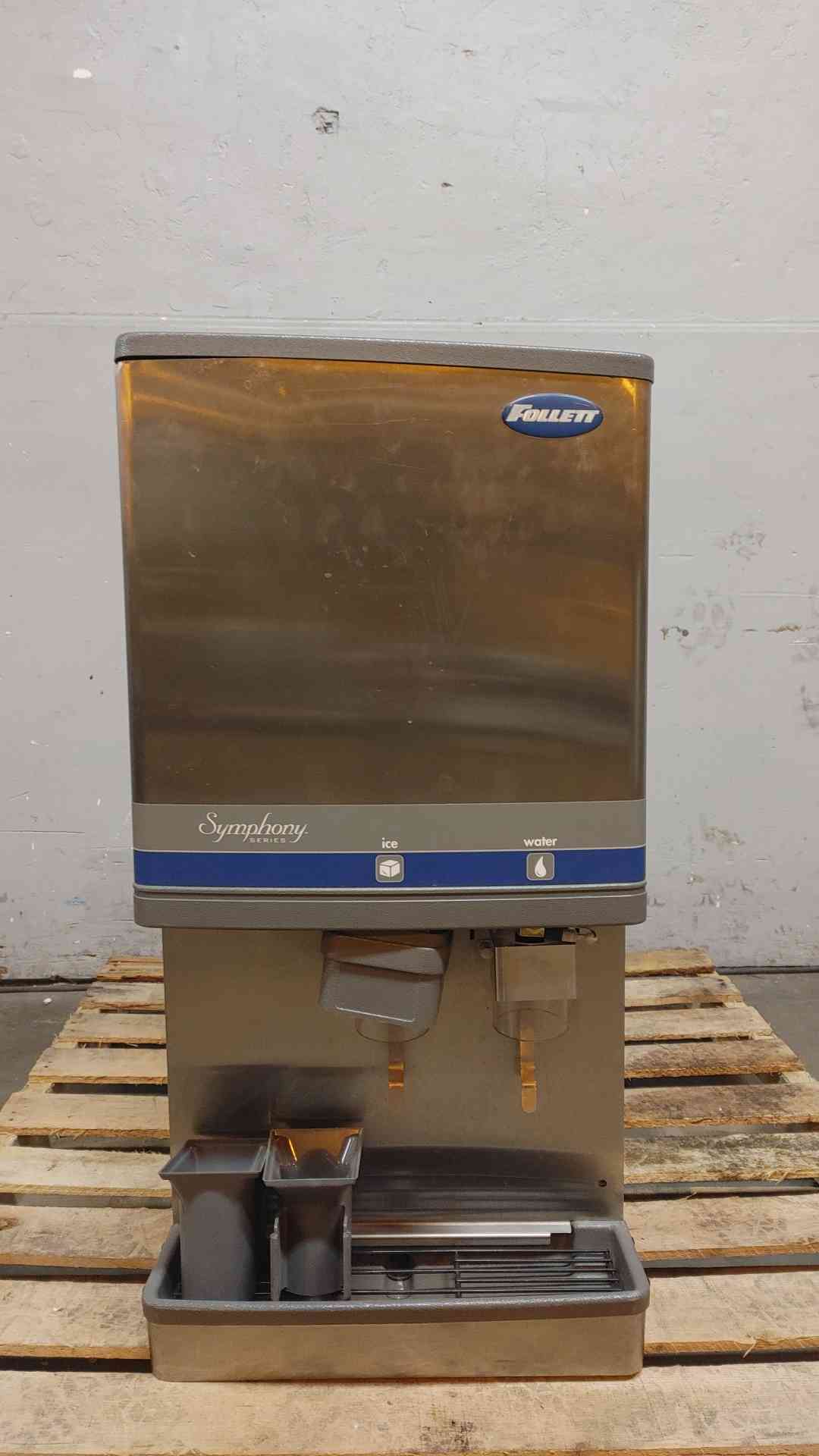 Follett Symphony Countertop Water / Ice Dispenser 115VAC 1PH 12CI400A