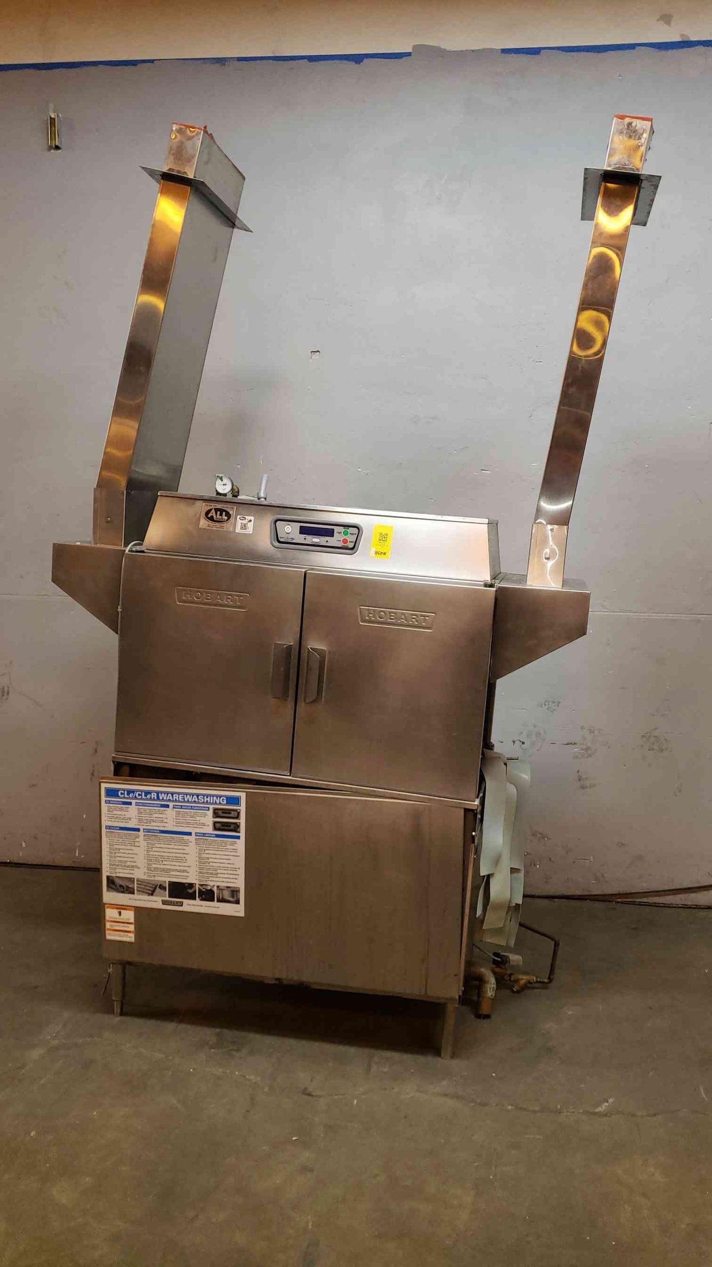 Hobart Commercial Dishwasher 480V 3PH CL44E