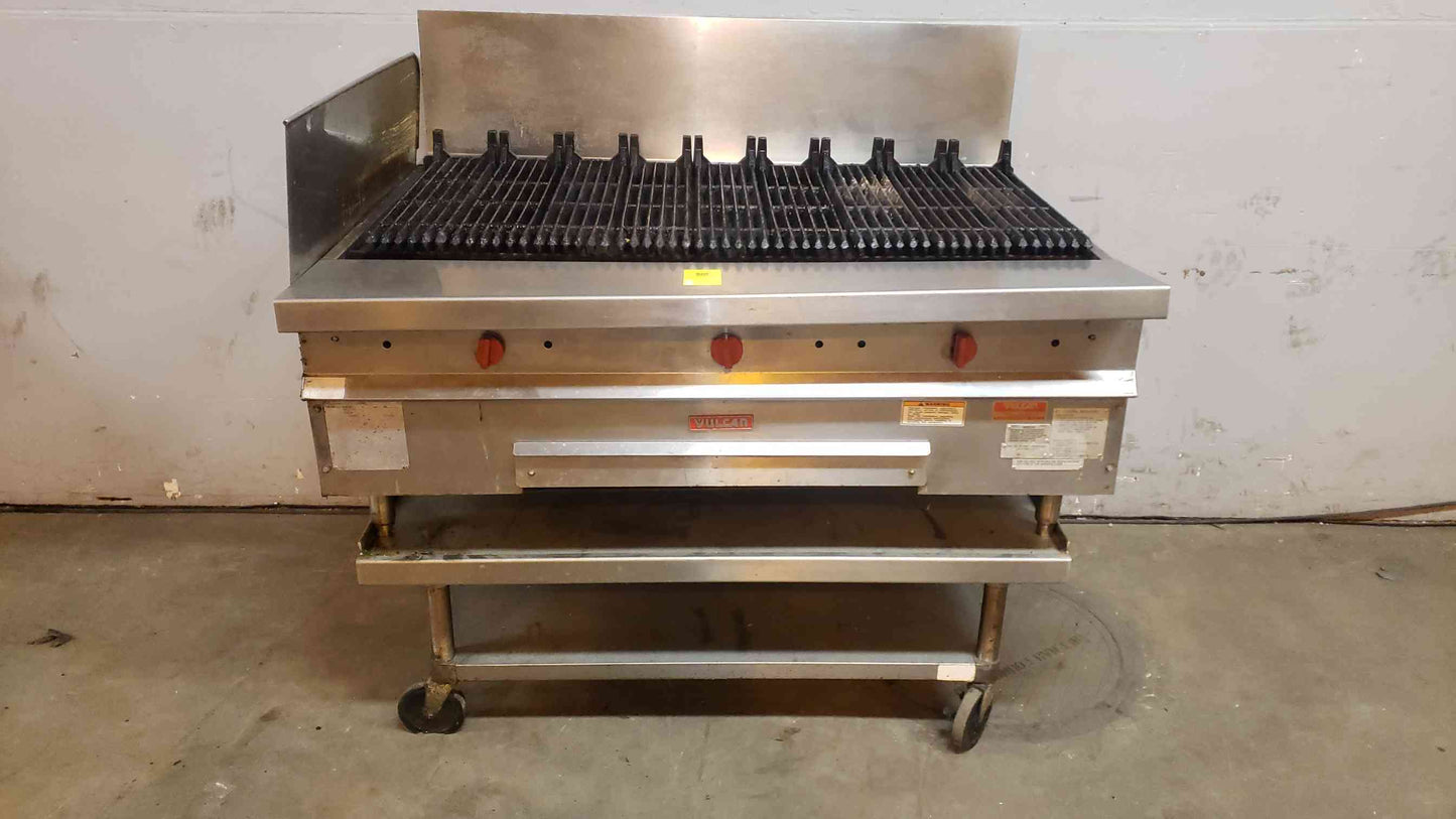 Vulcan HOBART Nat Gas Grill W/ Rolling Base GHMCB51 (SKU: 106893)