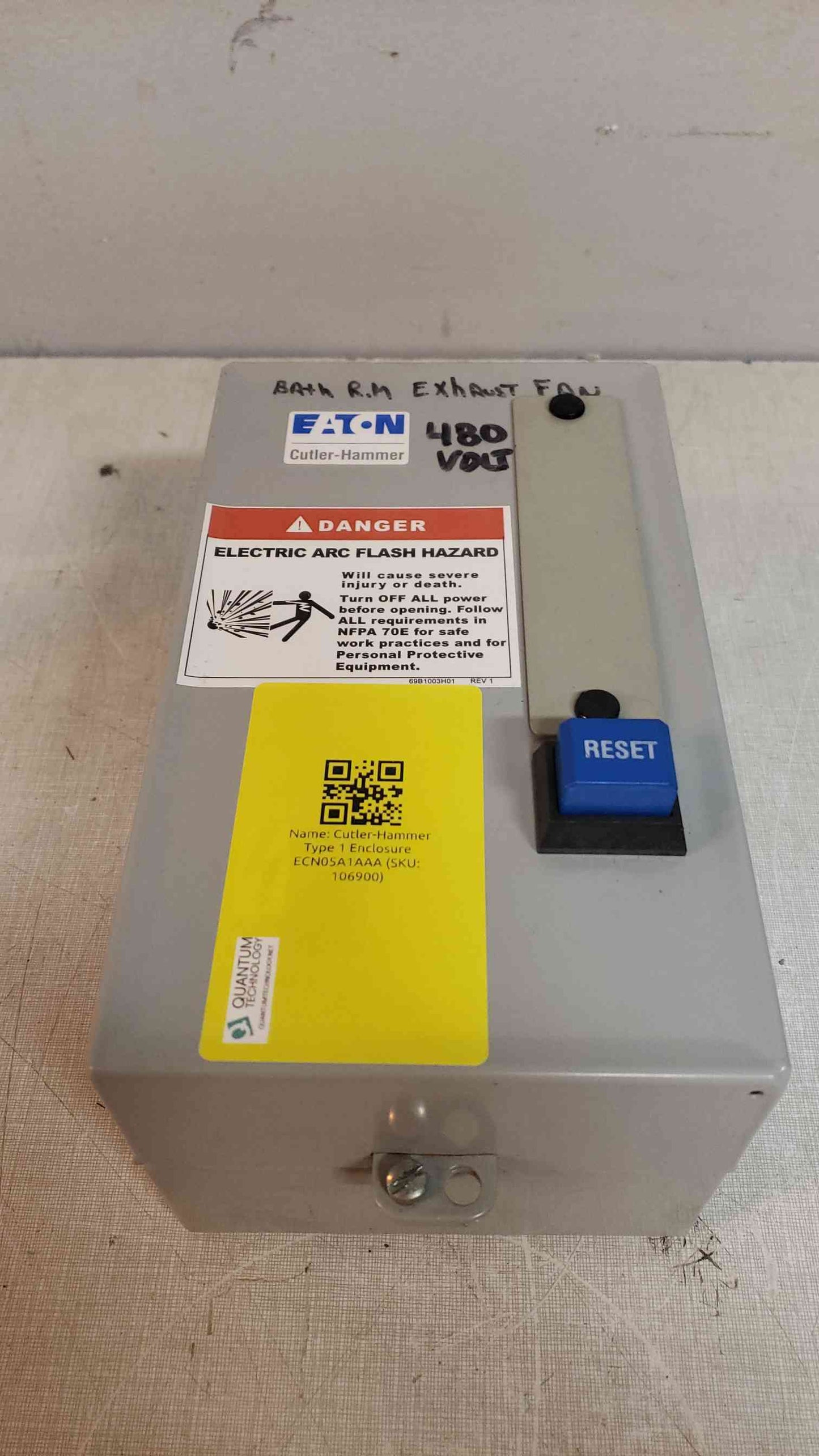 Cutler-Hammer Type 1 Enclosure ECN05A1AAA (SKU: 106900)