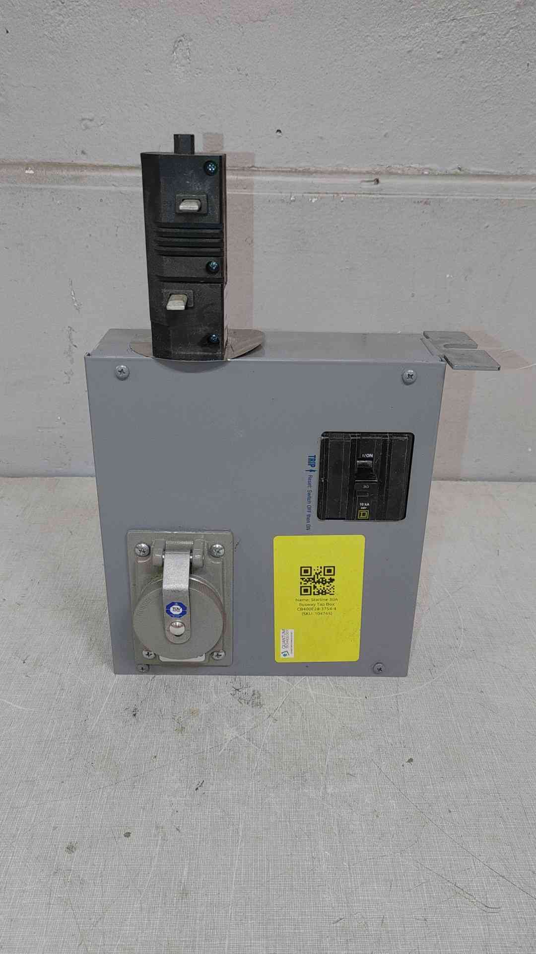 Starline 30A Busway Tap Box CB400E28-3754-4 400A Busway Taps