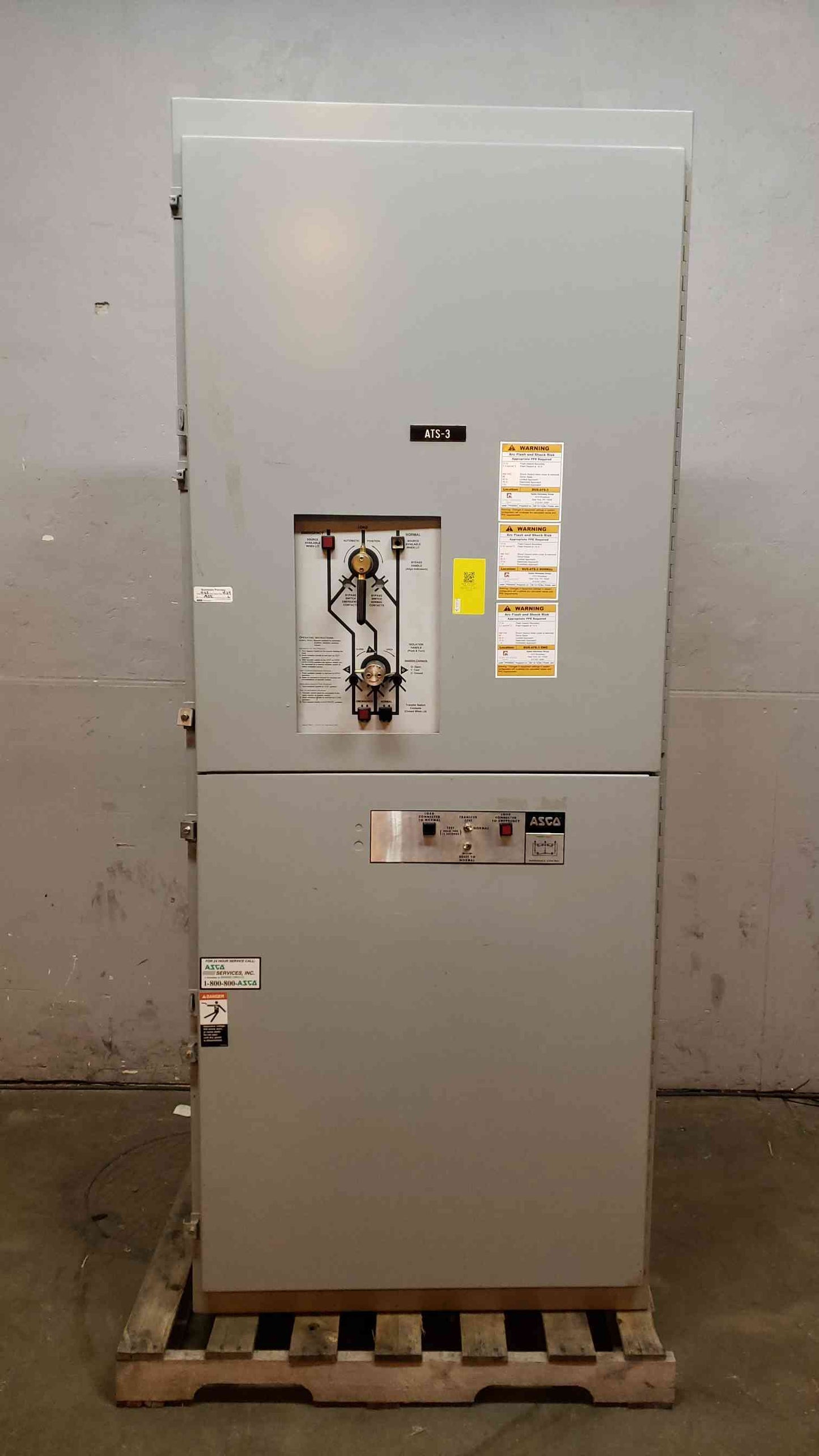 ASCO 600A 480Y/277 ATS F962360097XC (SKU: 107272)