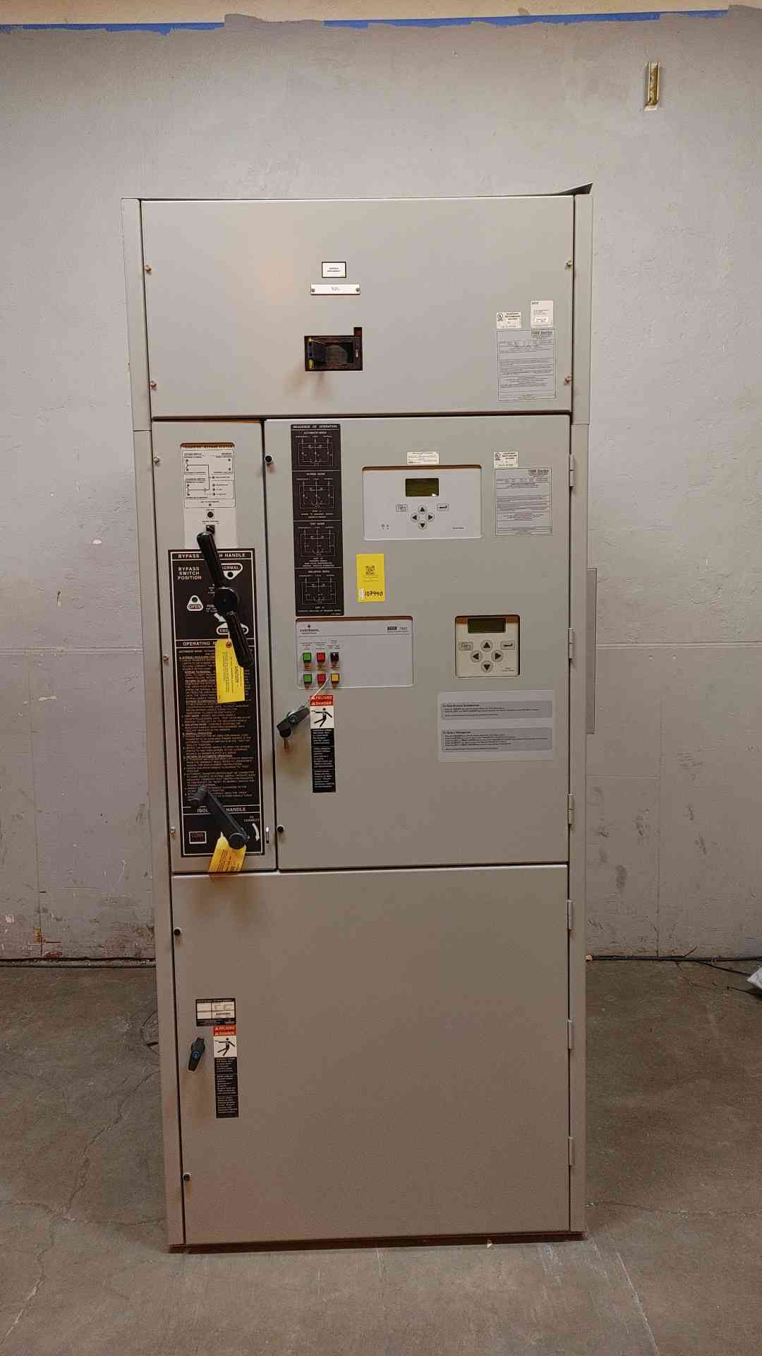 ASCO ATS 7000 Series 800A 480V 3PH 4W H7ADUBA30800N5XC