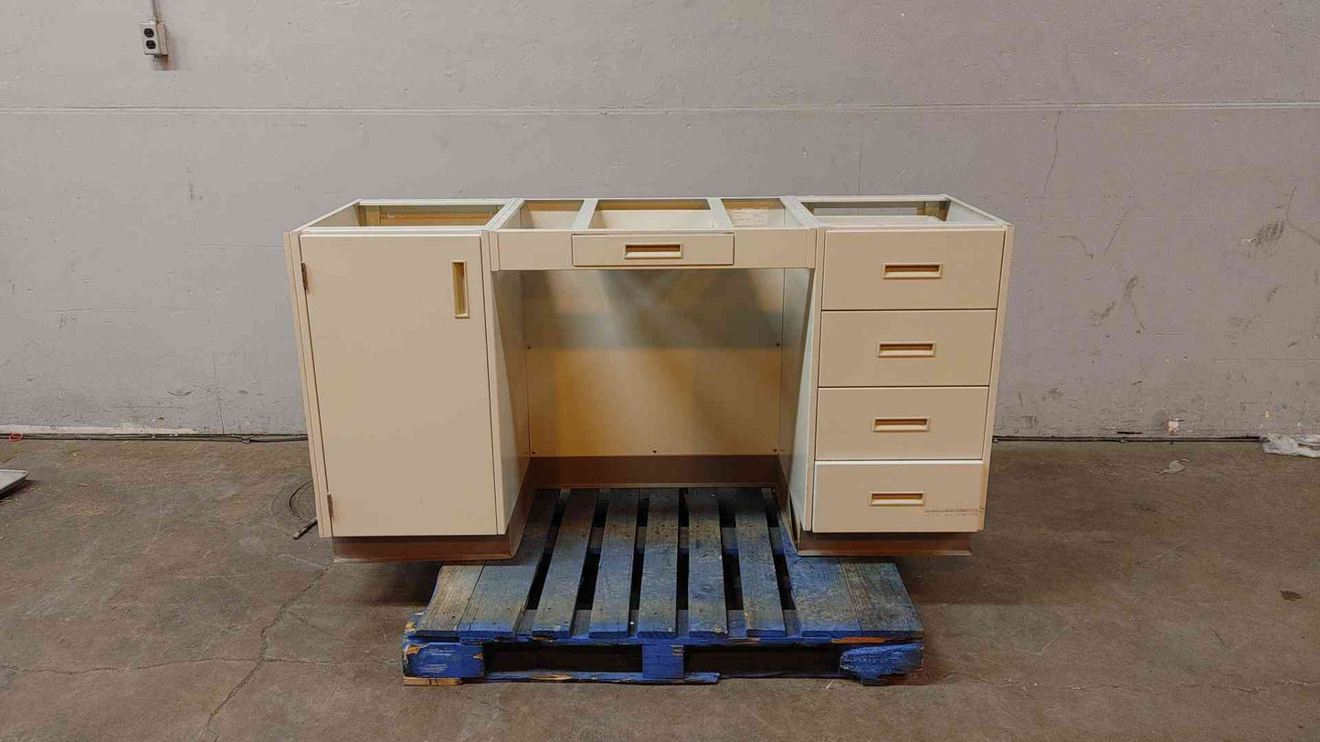 66" Hamilton Recessed Drawers Combo Casework