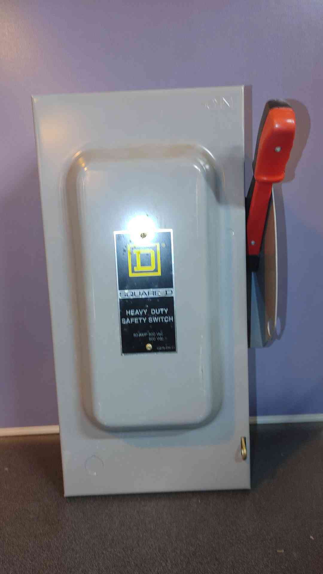 Square D Heavy Duty Safety Switch(107621)