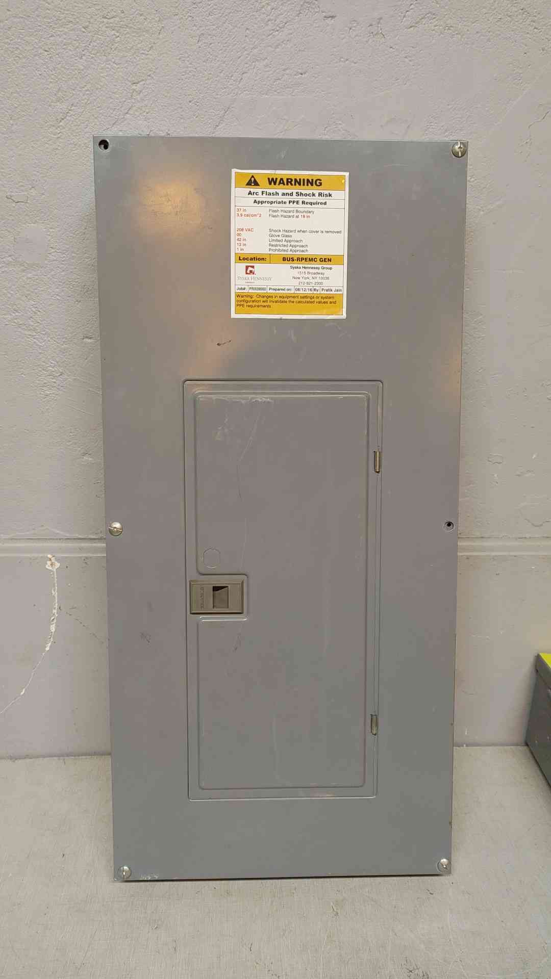 Square D Panelboard 208 Vac (107619)