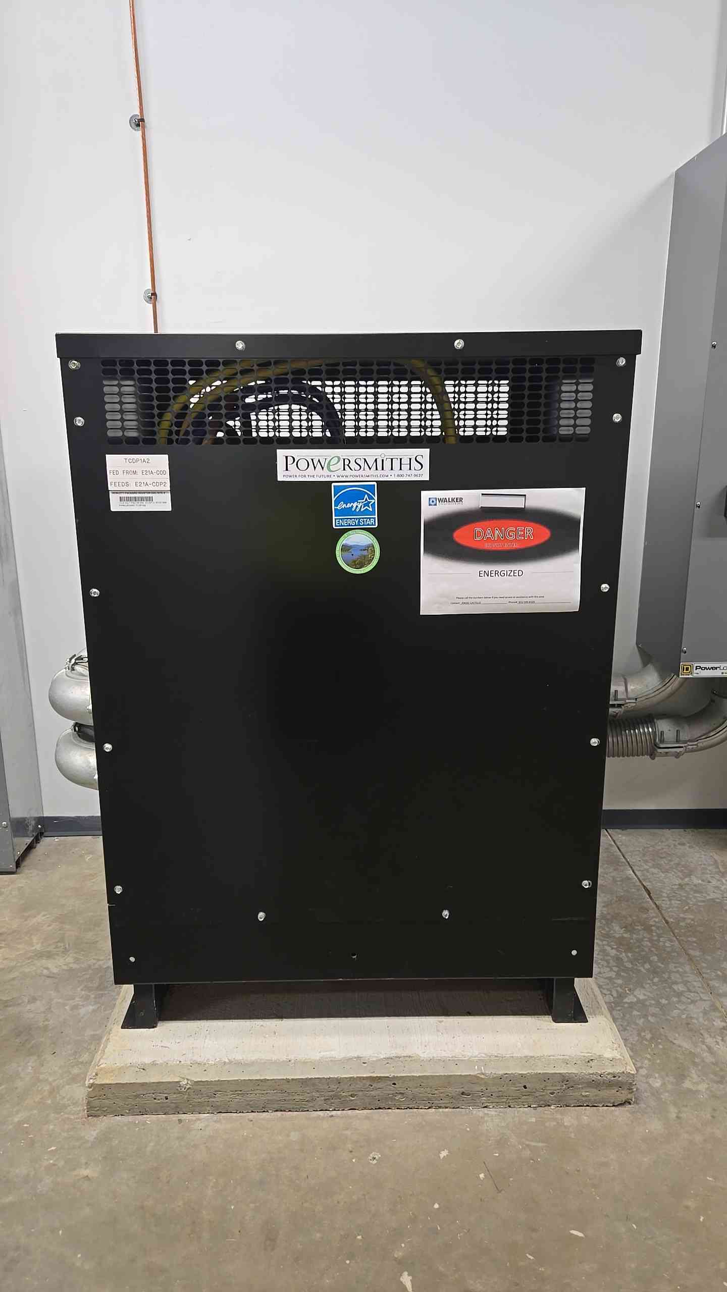 Powersmith 300KVA Dry Type Transformer 480v x 208/120v (107638)