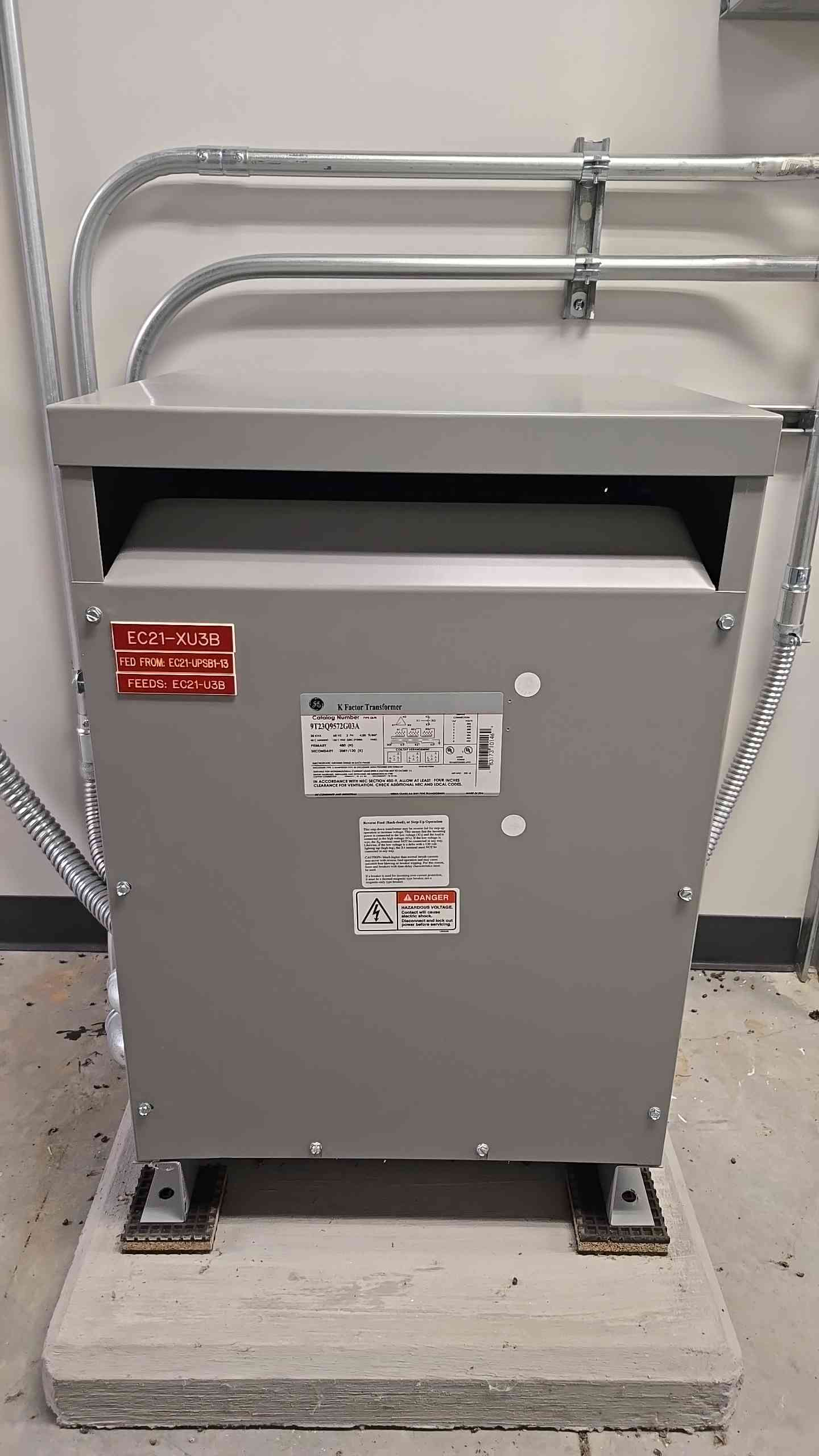 GE 9T23Q9572GO3A Transformer (107794)
