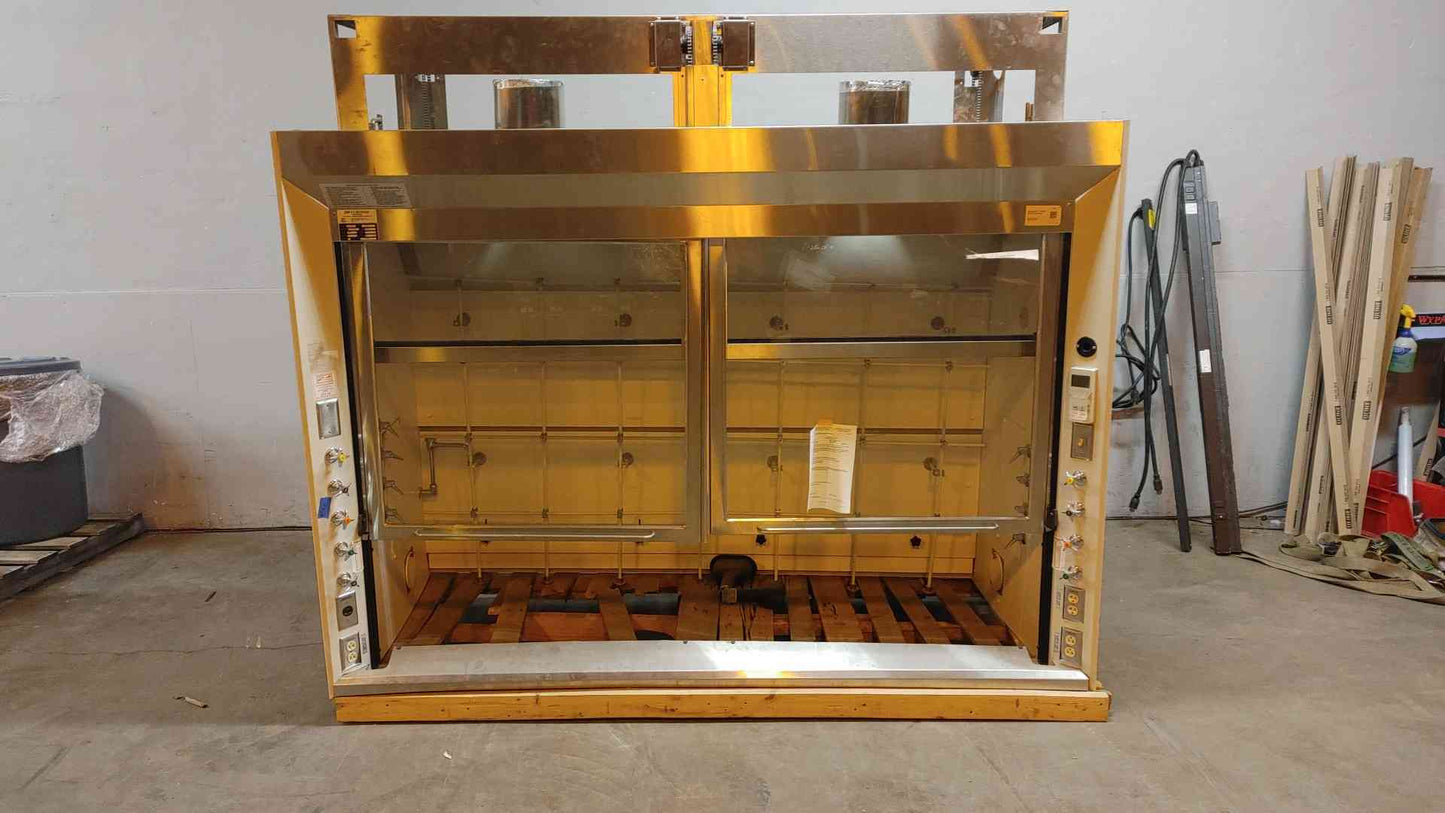 8' Jamestown Fume Hood F-183-96-2D30 Ducted Hood Vertical Sash JMP