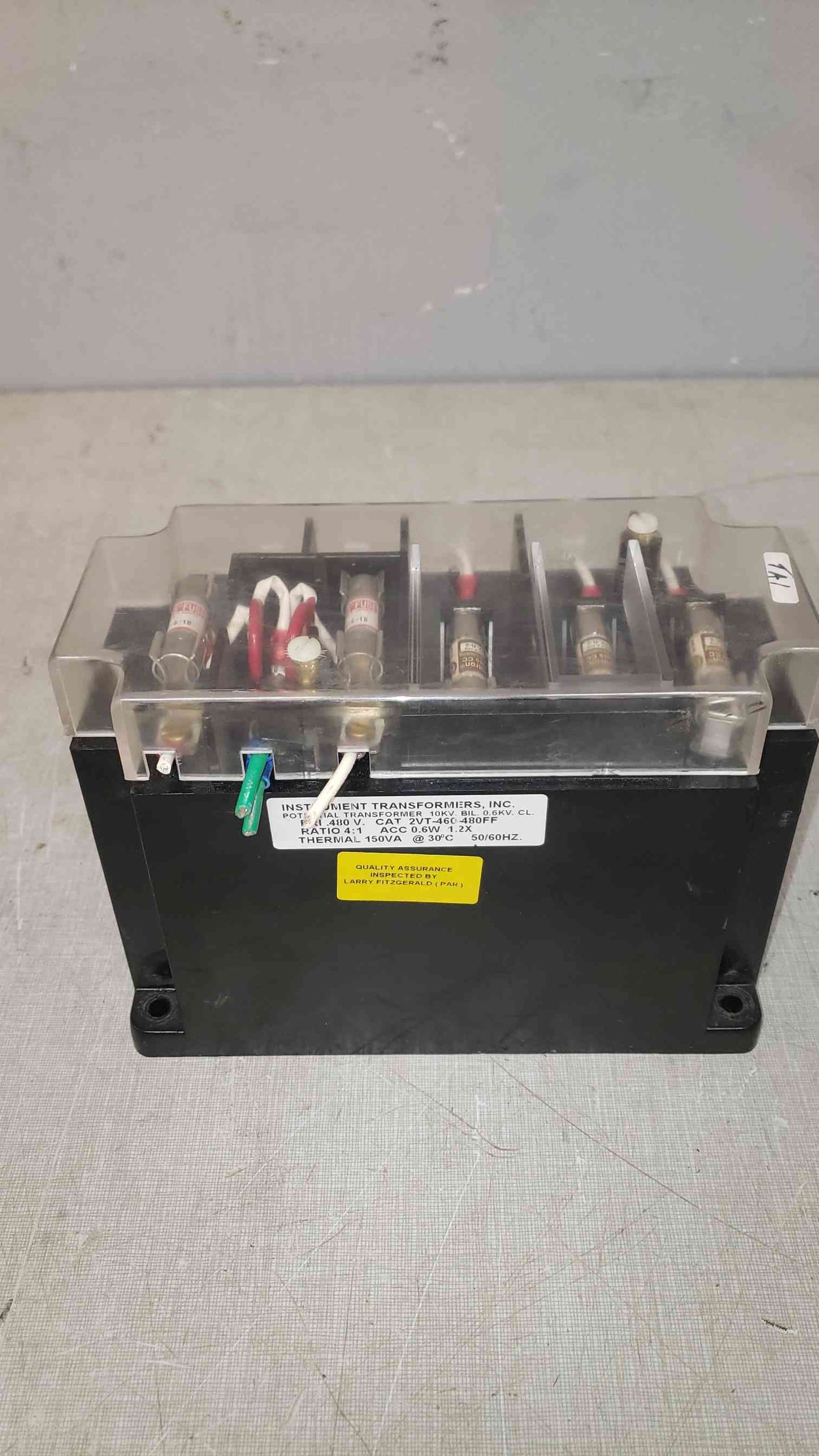 *Pickup Only* Instrument Transformers Potential Transformer 480V 2VT-460-480FF (SKU: 107871)