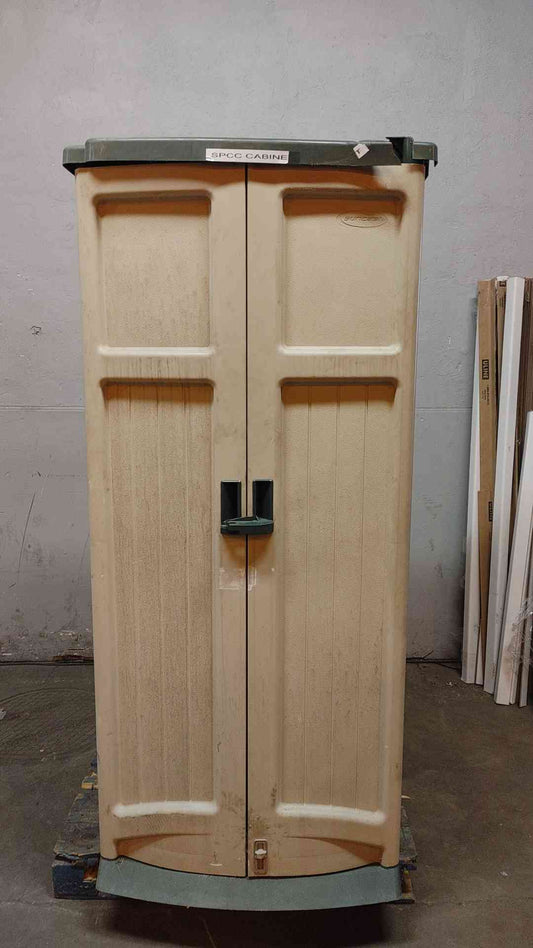 6' Tall Suncast Plastic Storage Cabinet (108606)