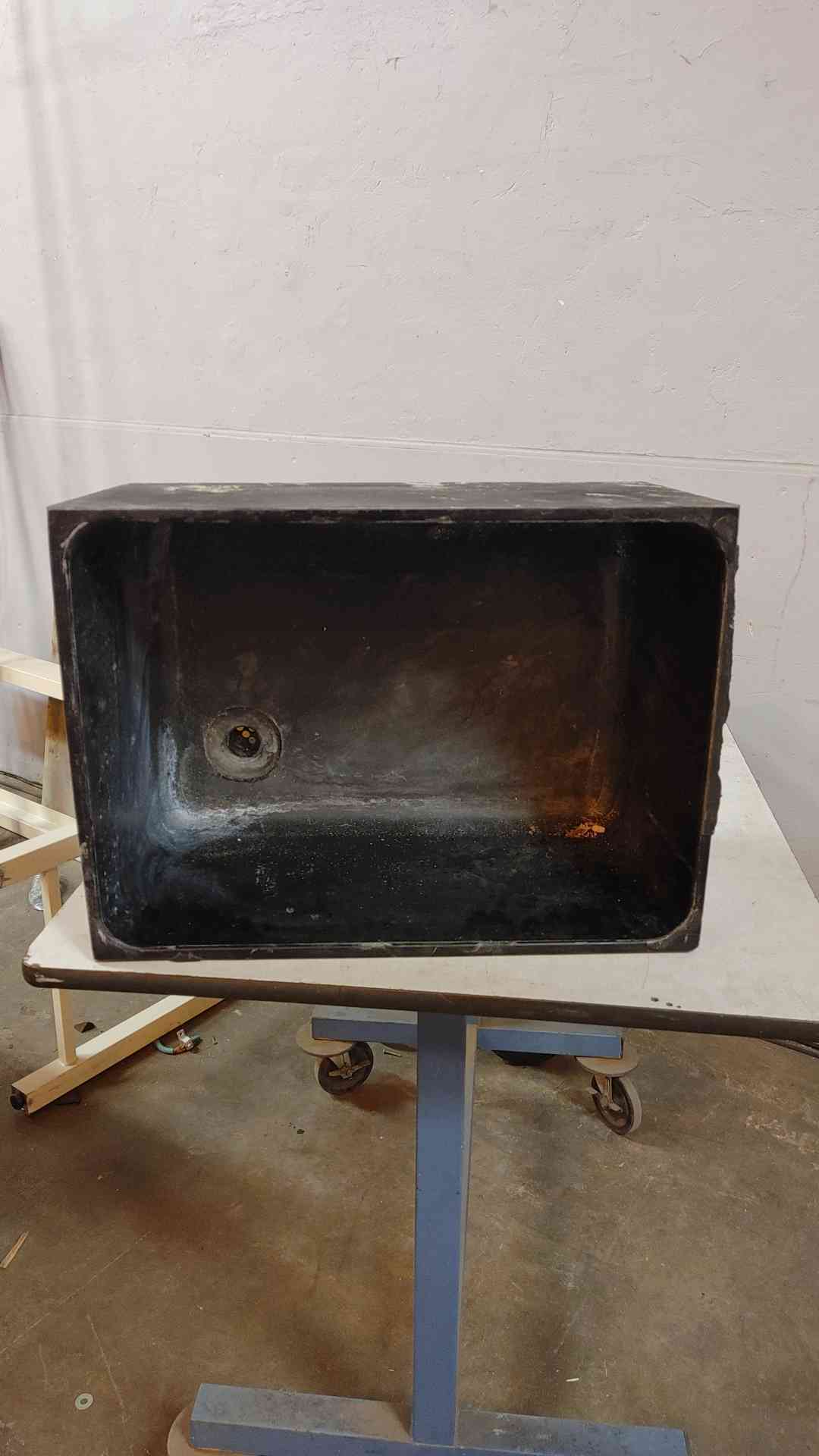 23" Black Epoxy Sink Basin (108718)