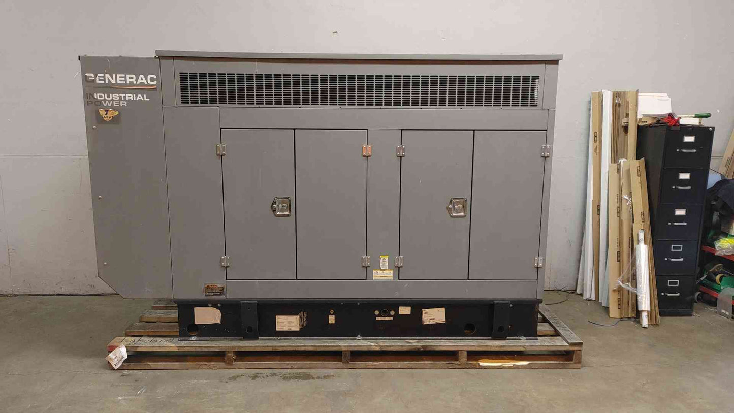Generac 60KW Generator 120/208V 208A 75KVA 3PH LP/NG 111Hrs SG60 (108784)