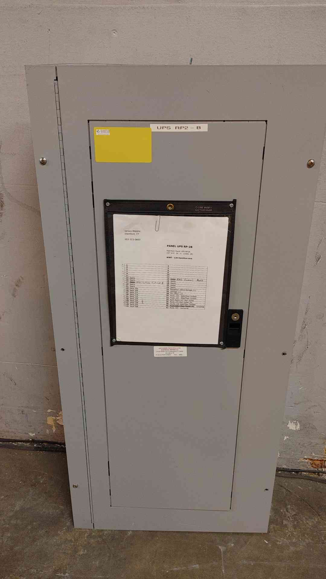 General Electric A Series Panelboard AQF3422ABX 225 AMP 208Y/120 V 3 PHASE 4 WIRE (108834)