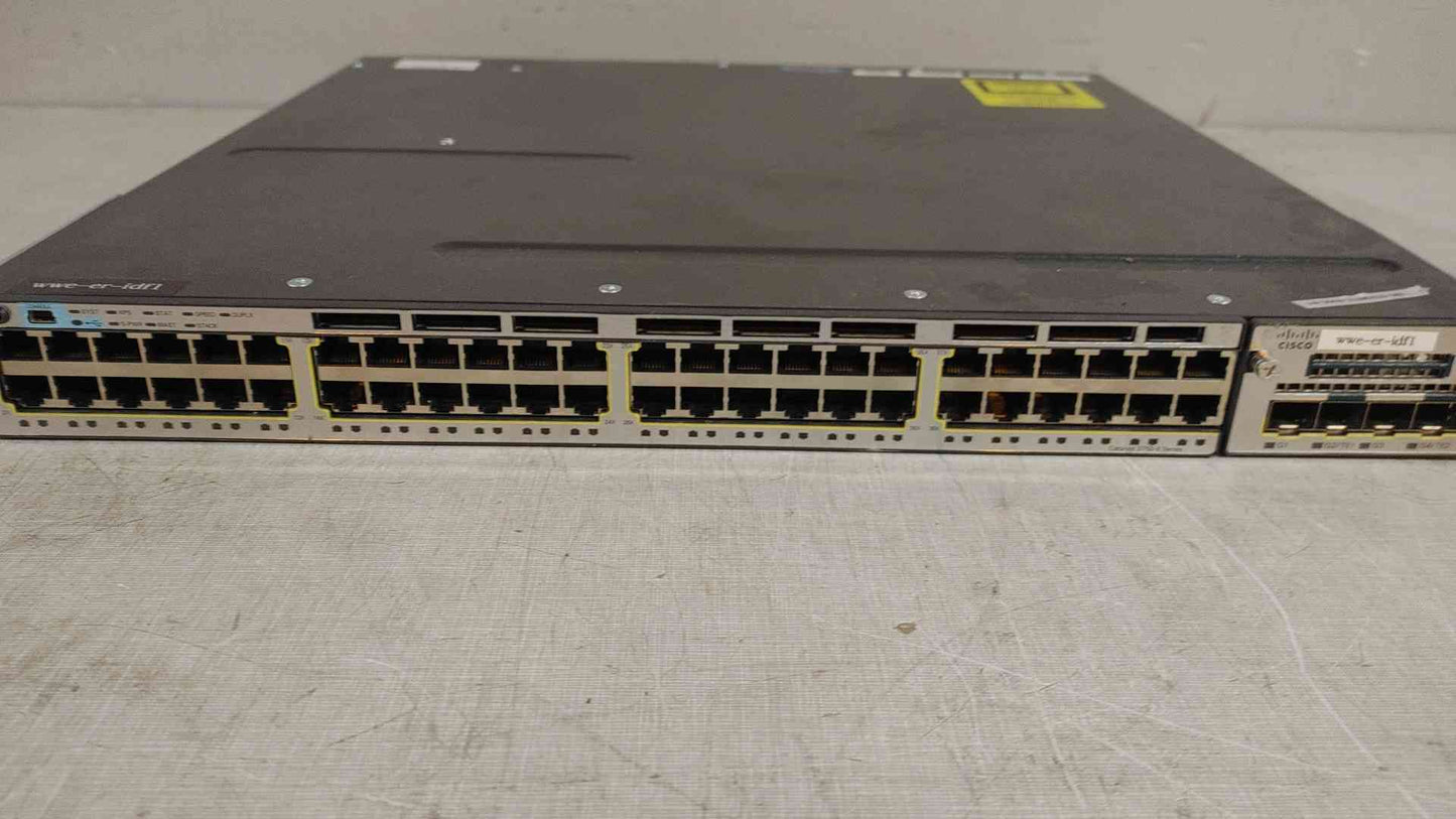 *Pickup Only* Cisco Catalyst 3750-X Series WS-C3750X-48P-S 48-Port Gigabit Switch