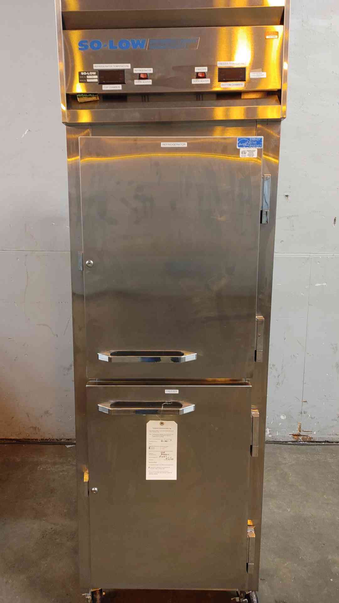 Continental Refrigerator S1RF-SS 115 V 60/90 Amp R134A/404A 2 Door (109175)