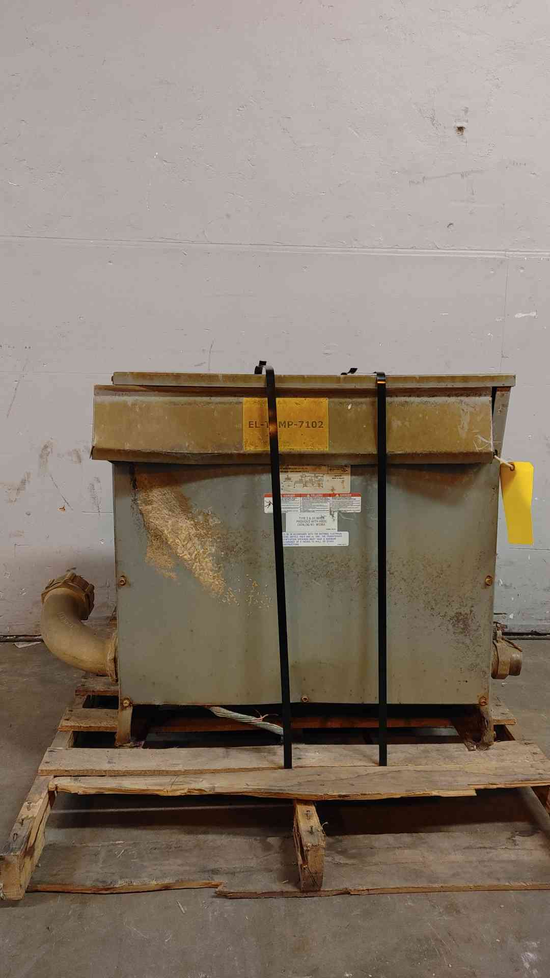 75KVA Square D General Purpose Transformer 480V x 208/120v 75T76H (SKU: 109203)