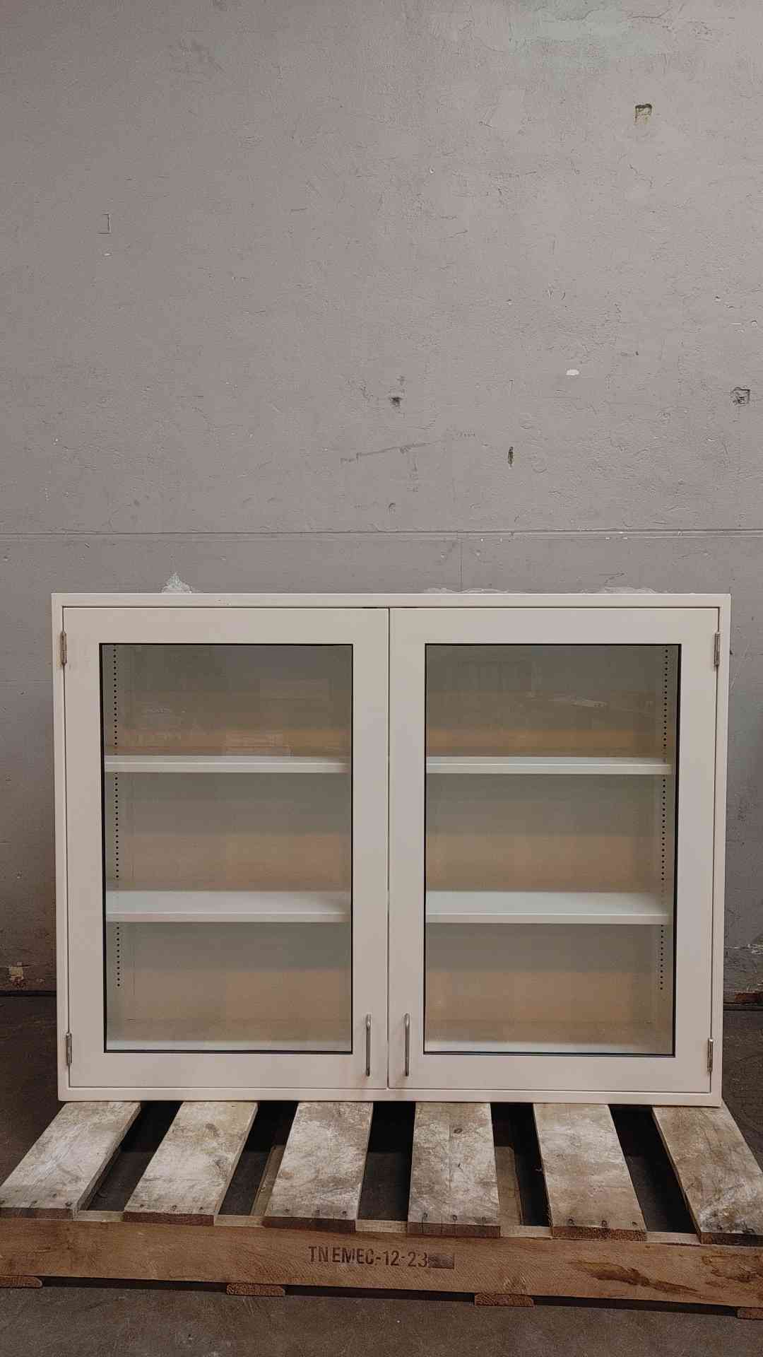 4' Jamestown Dual Glass Door Overhead Casework (109231)